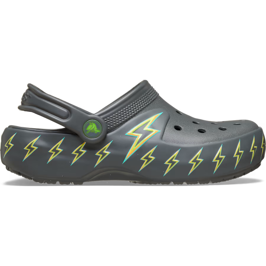 Kids' Classic Bolt Lights Clog