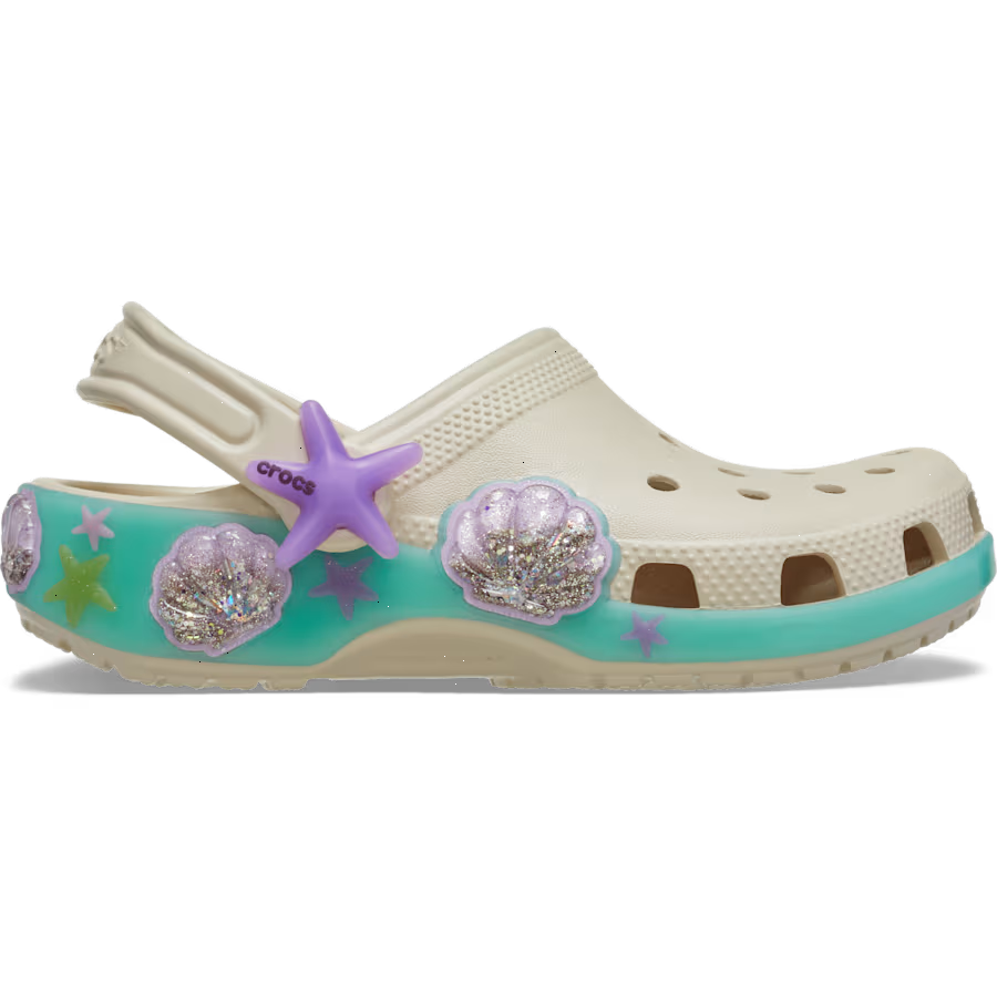 Kids' Classic Sea Sparkle Shaker Clog